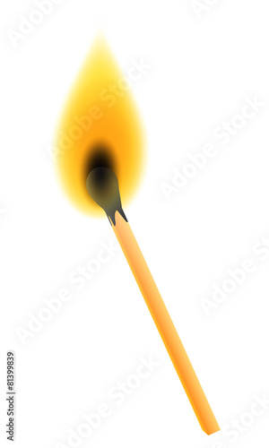 Fiammifero acceso
