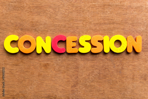 Fotografie concession