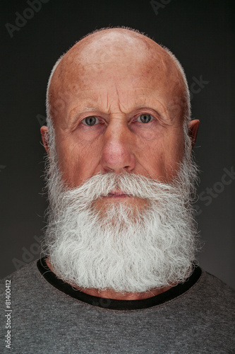 old man with a long white beard
