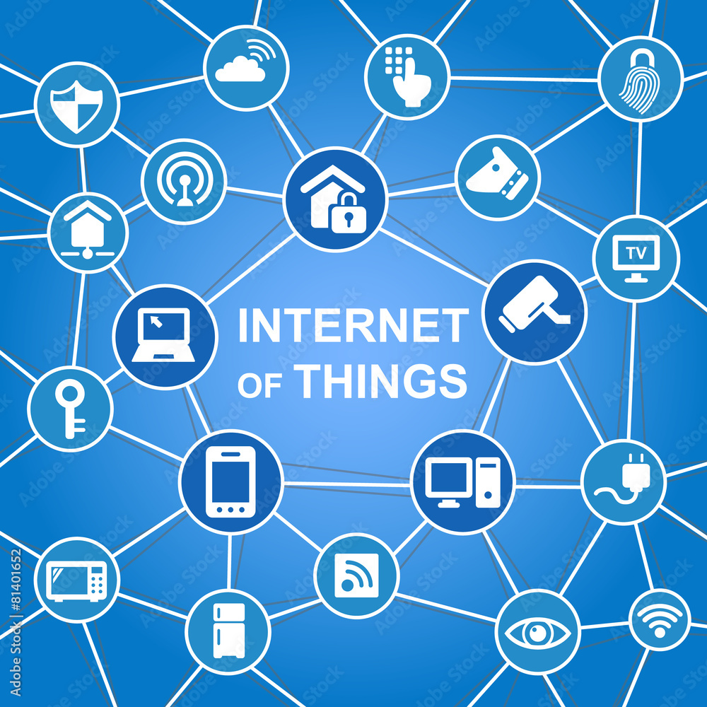 Internet of things concept Internet of things concept