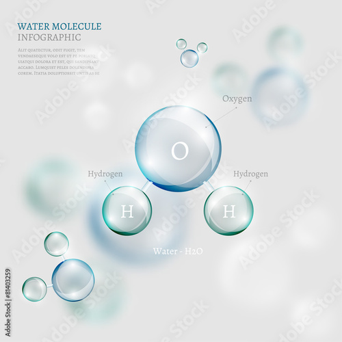 01 Water molecule