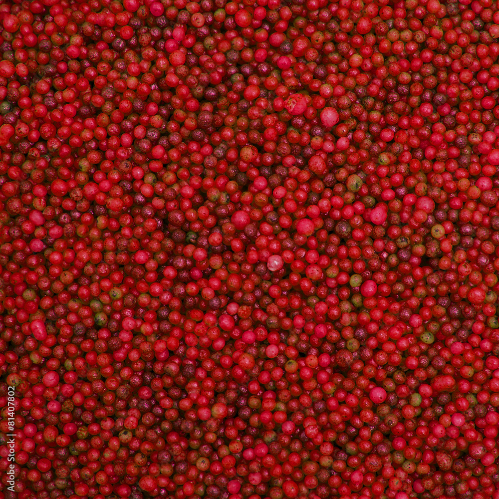 Red sprinkles background Red sprinkles background