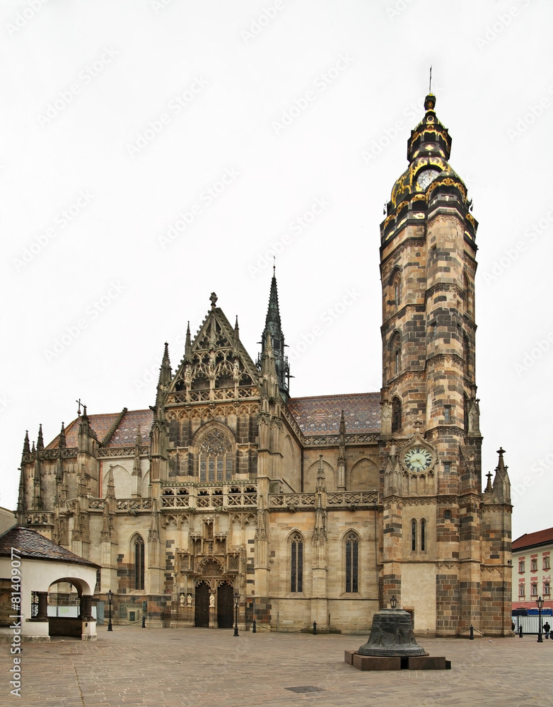 St. Elisabeth Cathedral in Kosice. Slovakia