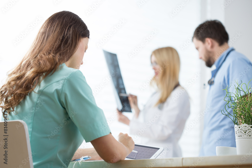 Obraz premium At medical office