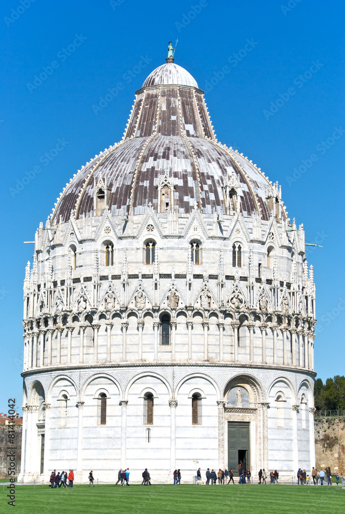 Fototapeta premium Pisa. Il Battistero