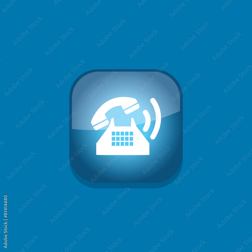 phone button icon flat vector illustration eps10 phone button icon flat vector illustration eps10