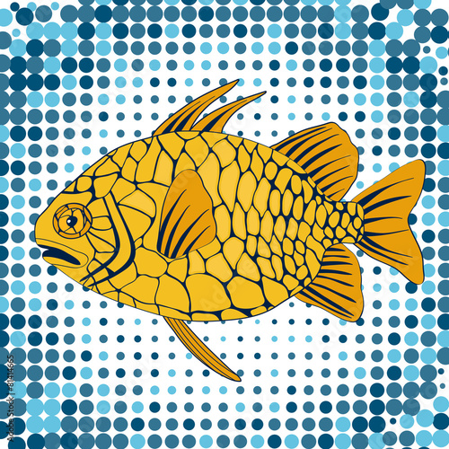 Pinecone fish