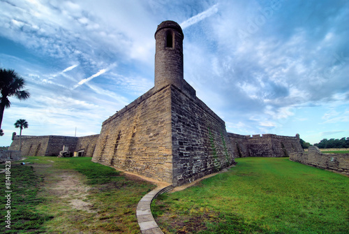 St Augustine Fort / Castillo De San Marcos in St Augustine, Florida