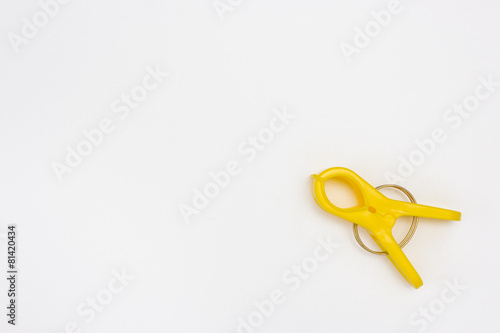 One Clothes Peg - Yellow