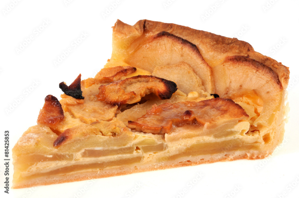 Part de tartes aux pommes Part de tartes aux pommes