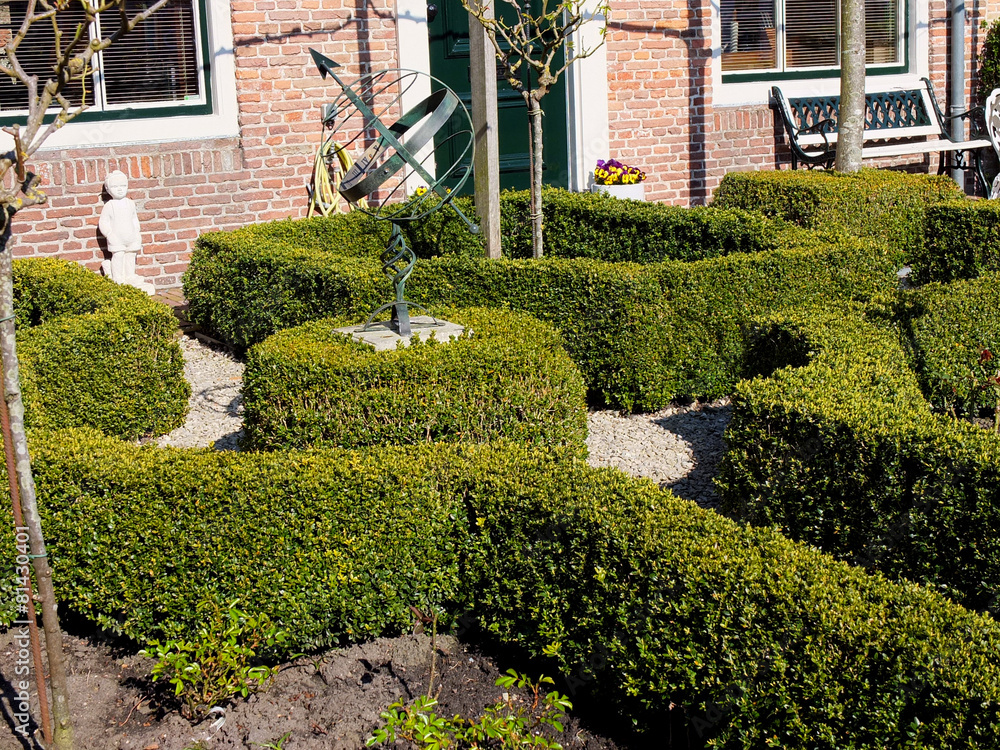 Obraz premium Jardinet à la française.