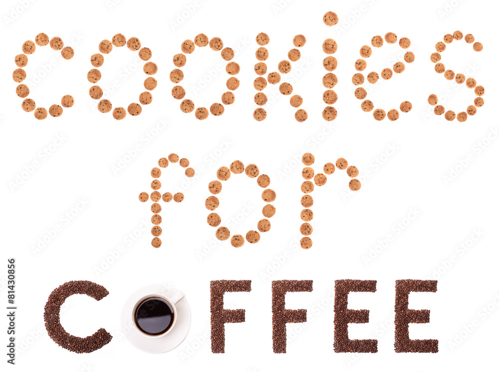Cookies for coffee. Cookies for coffee.
