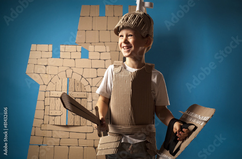 medieval knight child
