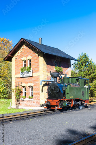steam locomotive, Steinbach, Germany