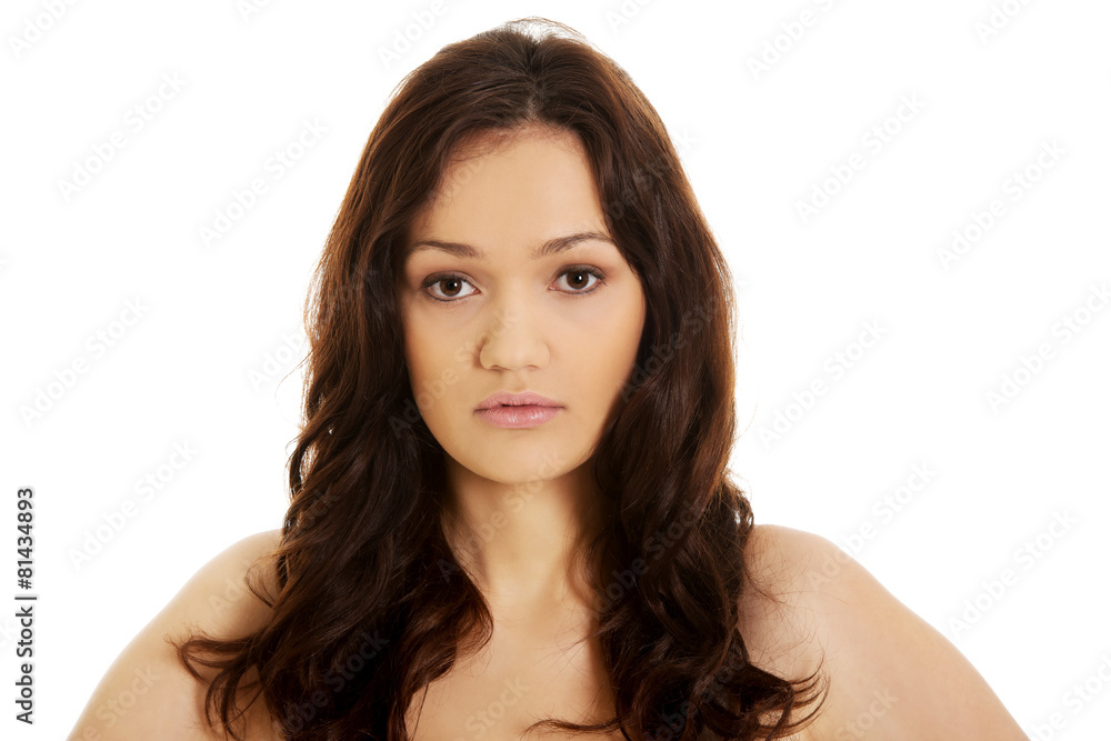Fototapeta premium Young beautiful woman.