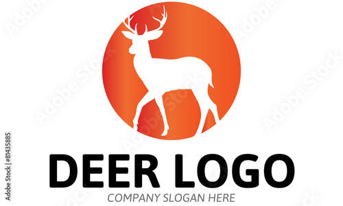 Deer Logo Template