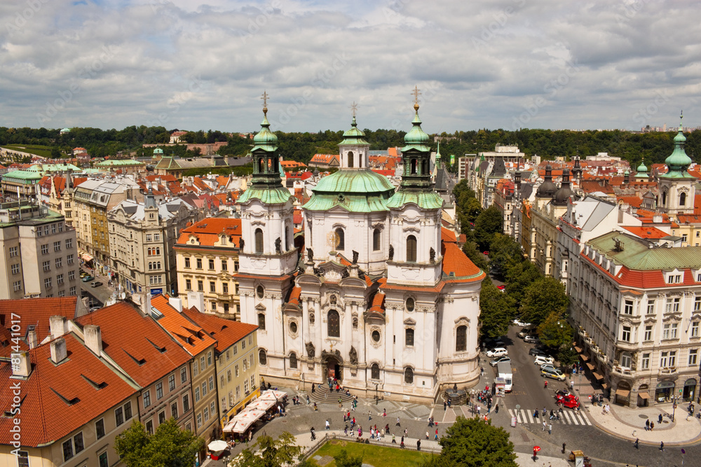 Saint Nicholas Cathedral in Prague