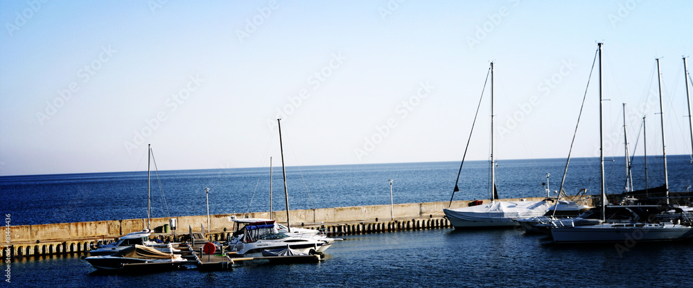 Fototapeta premium Sailing boats