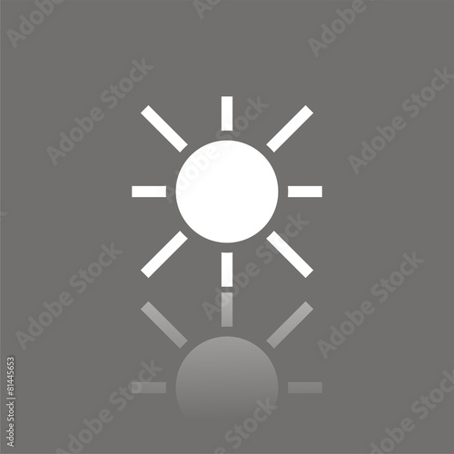 Icono sol FO reflejo