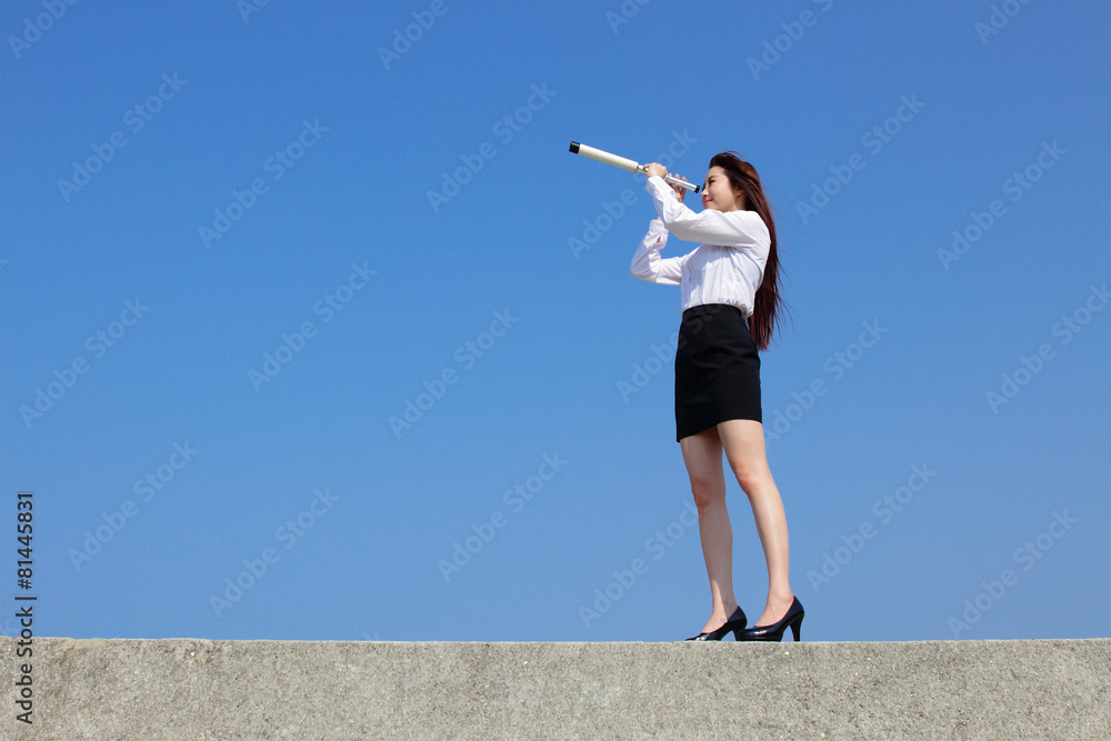 Successful business woman look