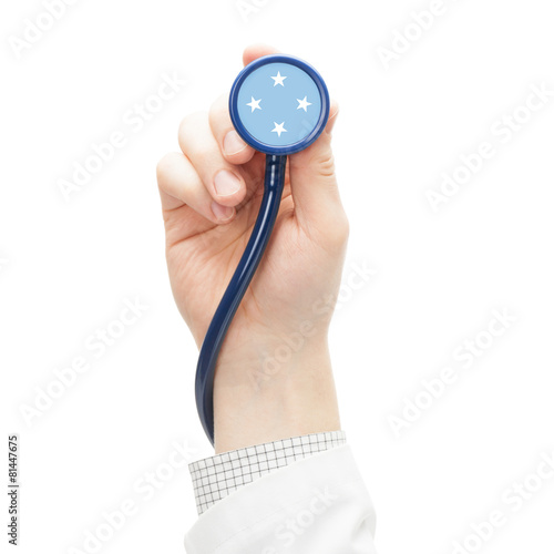 Stethoscope with flag series - Federated States of Micr