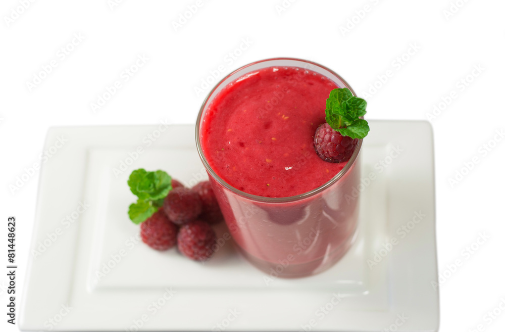 Healthy fresh delicious homemade raspberry smoothie Healthy fresh delicious homemade raspberry smoothie