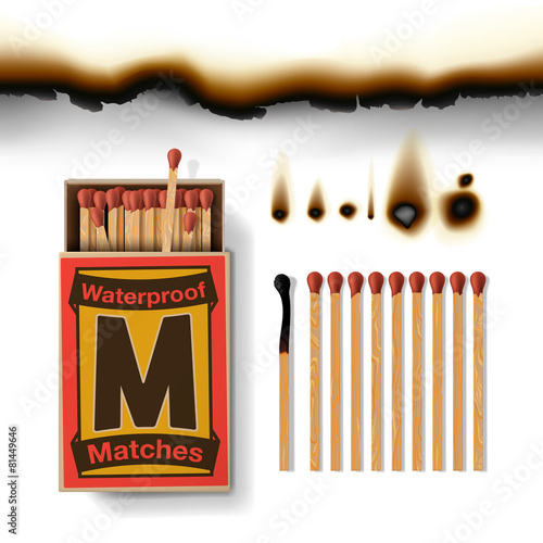 Matchbox and matches