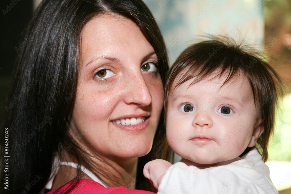 Picture of hugging mother and daughter Picture of hugging mother and daughter