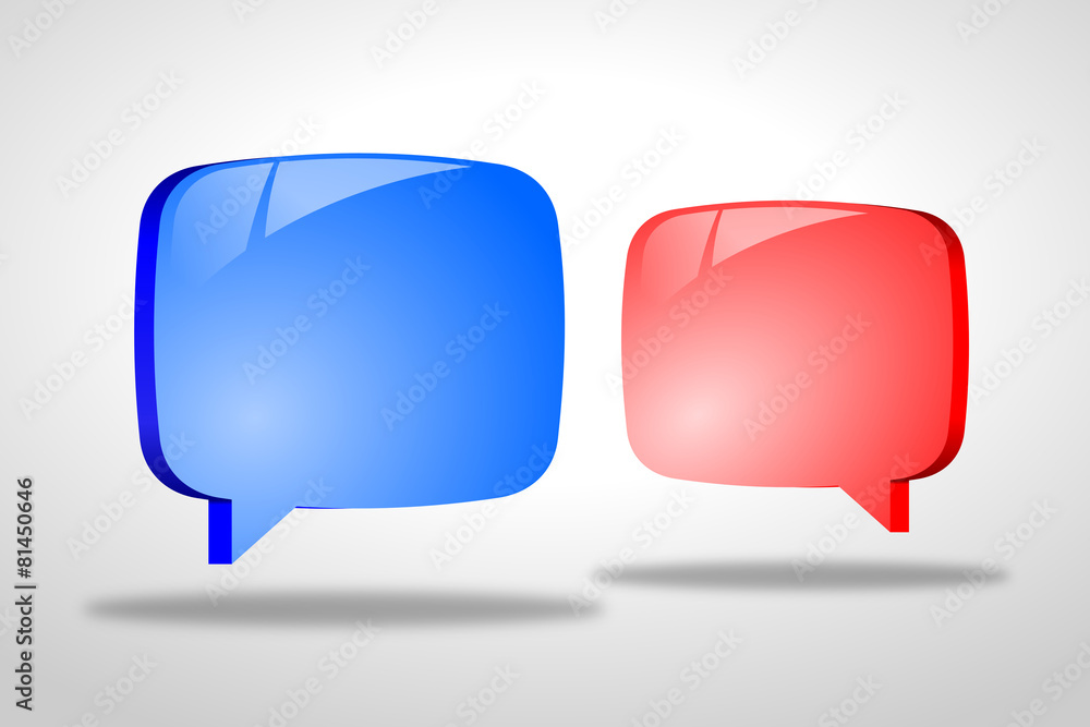 Speech bubble/ communication concept Speech bubble/ communication concept