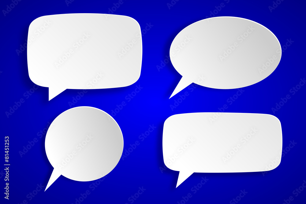 Speech bubble/ communication concept Speech bubble/ communication concept