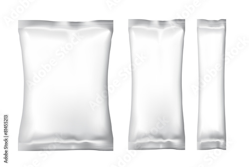 Blank Foil Food Snack