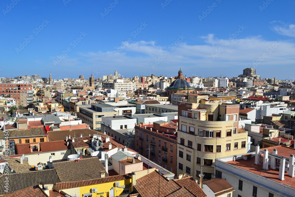 Valencia vista dalla Torres de Quart