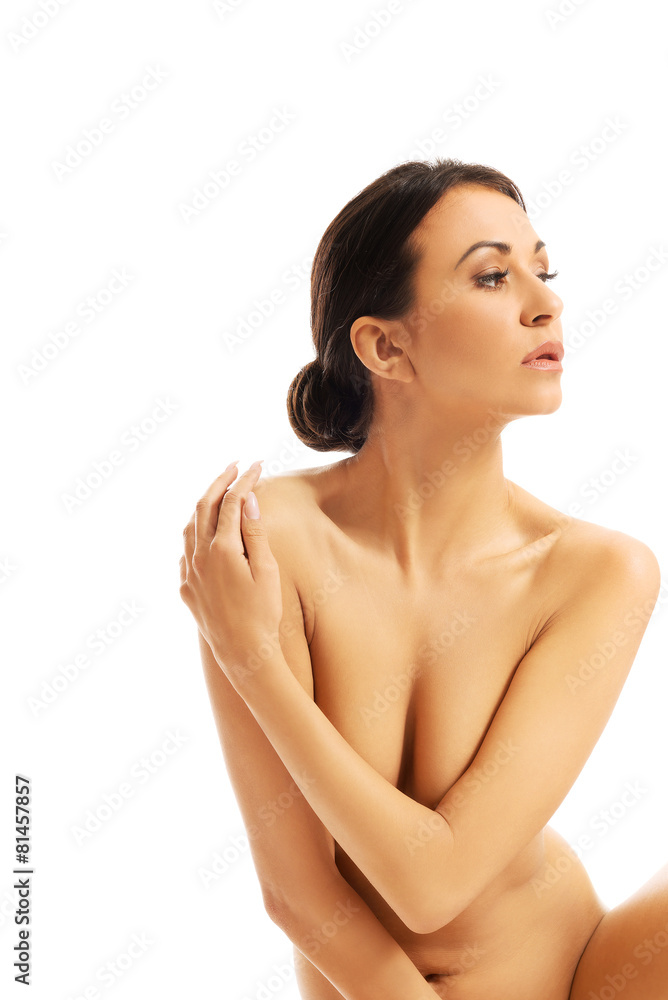 Spa woman looking away Spa woman looking away