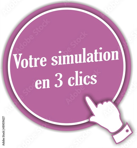 bouton simulation en 3 clics