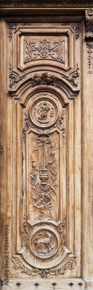 Grasse Cathedral Main Door