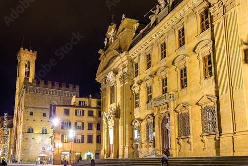 San Firenze Complex at night - Italy