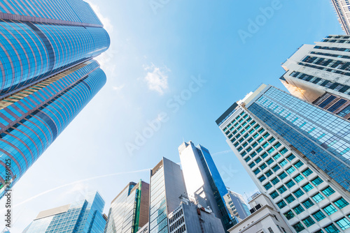 Photography modern business center in hongkong