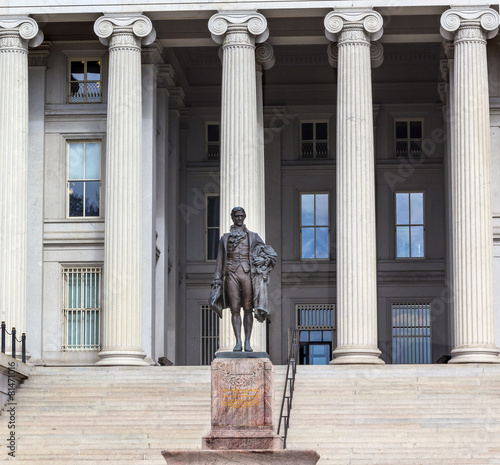 US Treasury Department Alexander Hamilton Statue Washington DC photo