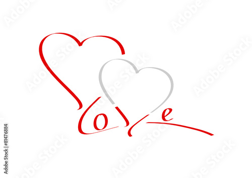 love - zwei herzen