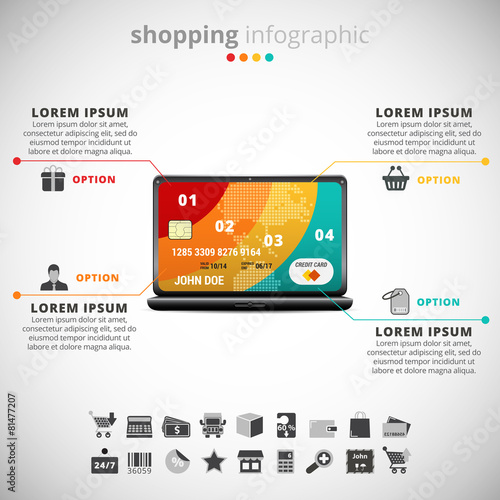 Shopping Infographic