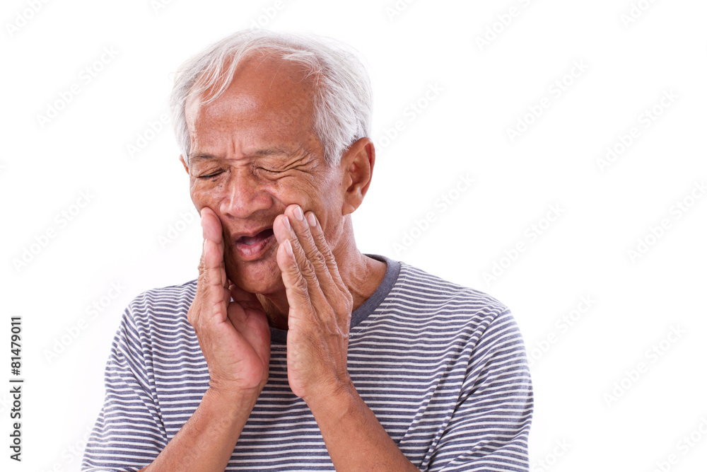 sick old man, toothache sick old man, toothache