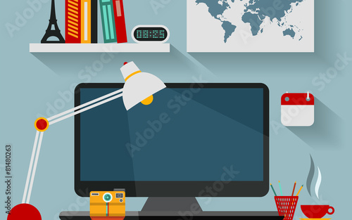 bureau de travail