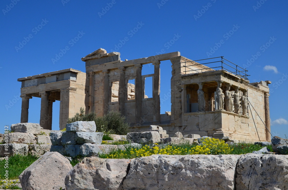 Świątynia Ateny - obrazy, fototapety, plakaty 