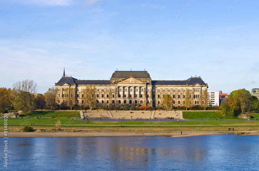 Saxon State Chancellery building - Dresden, Germany