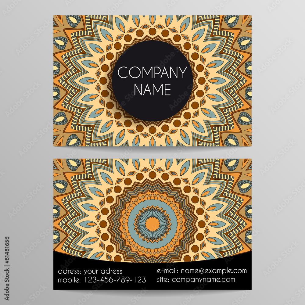 business card from patterns business card from patterns