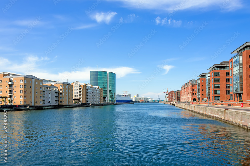 Fototapeta premium Waterfront property