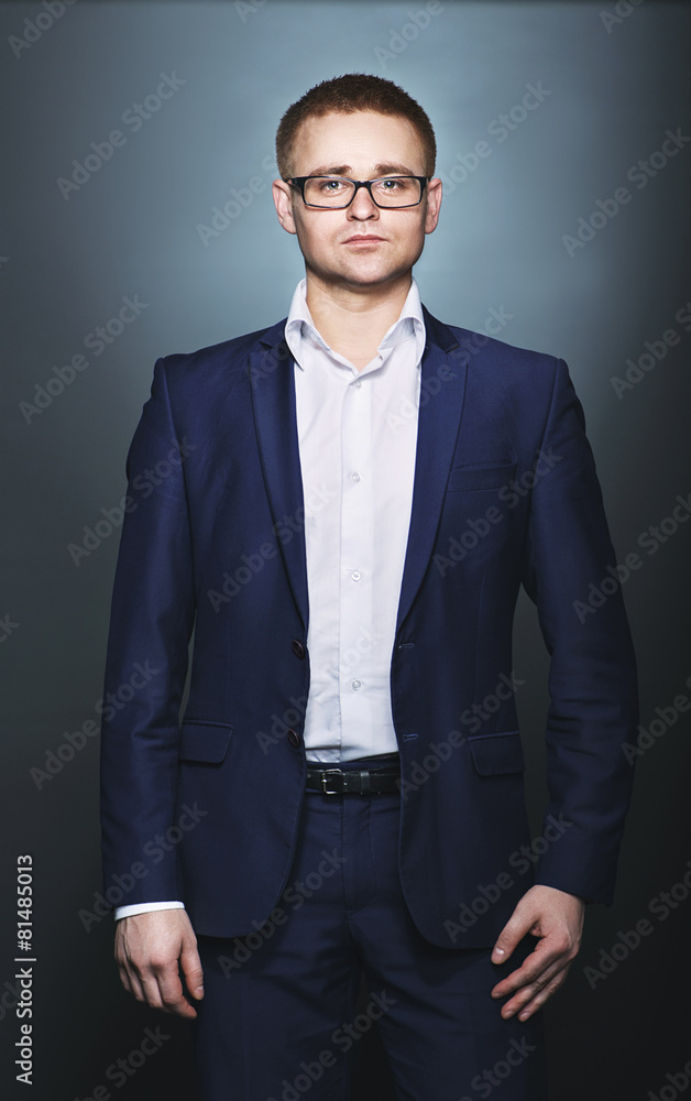 Hipster wearing a jacket Hipster wearing a jacket