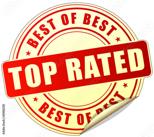 top rated sticker