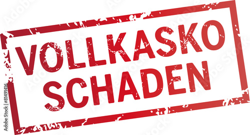 Stempel Vollkaskoschaden