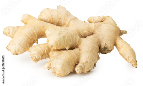 ginger isolated on a white background